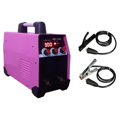The Bigg Boss 3 Card 300 AMP Pink Arc Inverter Welding Machine (ARC 300)
