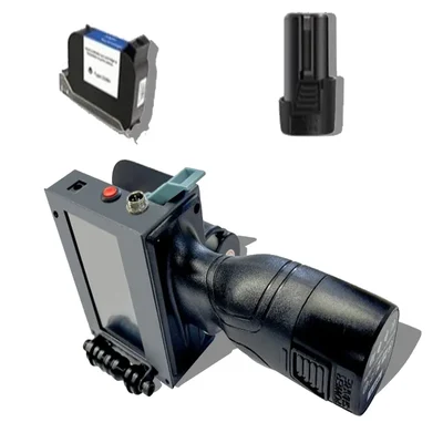 12.7mm Metal Body Logo and Barcode Printing Machine with Cartridge