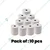 10Pcs, 25m Length Thermal Paper Roll, 3 inch Width for Receipt Printer