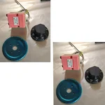 Pack of 2 Thermostat for Premium Quality Stainless Steel 18 inch Jalebi Kadai, 4000W, SS Body