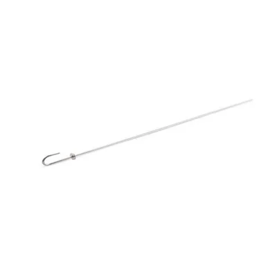 Pack of 6 | 38 X 0.30 Inch Stainless Steel Round Tandoor Skewers with Stopper for Heavy Duty BBQ Kebabs