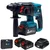 THOR 22mm 21V Cordless 3-Mode Function, 2.2J Impact Energy Rotary Hammer With Battery & Charger, 0-1200 RPM (THCRH24226)