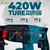 THOR 22mm 21V Cordless 3-Mode Function, 2.2J Impact Energy Rotary Hammer With Battery & Charger, 0-1200 RPM (THCRH24226)