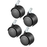 Prakash 2 Inch Pack Of 4 Thread type Castor Wheel