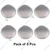 Pack of 6 SS Lid for Heavy Duty Pot Electric Bain Marie For Buffet Purpose