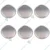 Pack of 6 SS Lid for Heavy Duty Pot Electric Bain Marie For Buffet Purpose