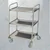 Vinayak Machines Three Layer (Shelves) Trolley For Tea/Coffee Service Stainless Steel Body With Castor Wheels