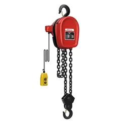 Crossbee 5 Ton Three Phase Electric Chain Hoist With 6 Meter & 10 mm Load Chain, 3 Meter Standard Lift, Double Fall