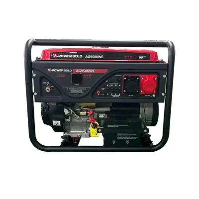 Vi Power Gold 10 KVA Three Phase Electric Start Petrol Generator With 25L Fuel Tank Capacity (AG9500WE)
