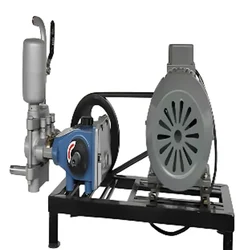 Krishna (KE-S3-35) Triple Piston HTP Pump 3HP Motor For Cleaning & Agricultural Spray