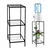 Ecofynd 3 Tier Metal Stand | Used as a 20 Litre Bottle Holder/Plant Holder for Home & Kitchen(BS-PS037-BLK)