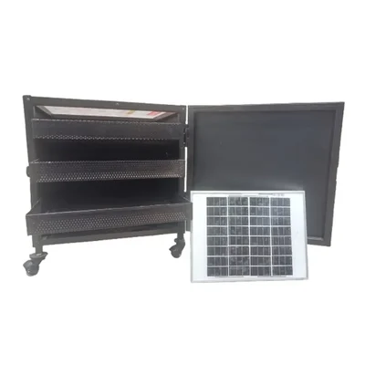 High Quality 10 Kg Solar Dryer With 10W 12V Solar Panel for Drying Vegetable, Fruit and Non Veg Item 