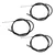 Throttle Cable Wire for Sidepack Brush Cutter (Pack of 3)