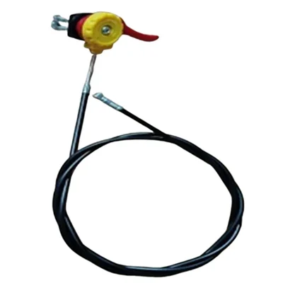 Throttle Cable with Governor (Yellow) For 171 Gear Box of 4 Stroke 5-7 HP (170F & 173F) Power Weeder, 587