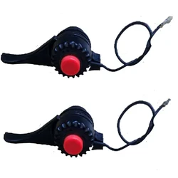 2 Pcs Throttle Lever With Switch For 2 Stroke 26 CC (TU26) Engine, Suitable for Power Sprayer & Water Pump
