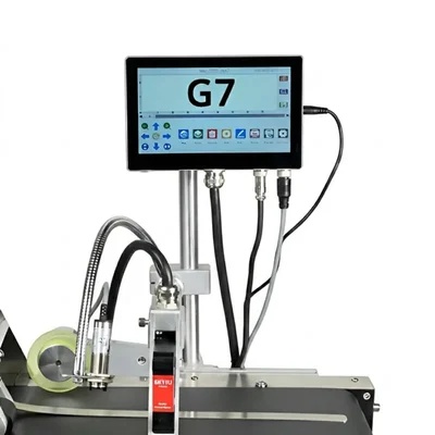 MF-205 (G7) 2 in 1 TIJ Printer with 100 m/min Printing Speed for Multiple Content Printing