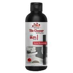 Uniwax 200ml Tile Cleaner Sparkling Shine Stain Remover to Remove Grease, Baked on Food, Food Stain, Dirt, Spills, Grime