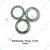 Heavy Duty 2 Sets of Ball Bearing - Thrust - 51105 for Power Tiller 171-135 Gear Box, E12857833