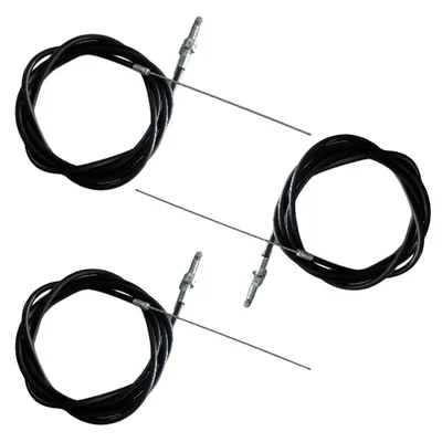 Heavy Duty Pack of 3 Emergency Stop Cable (1.7 m) for Power Tiller 105-135 Gear Box, E12857442
