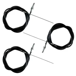 Heavy Duty Pack of 3 Emergency Stop Cable (1.7 m) for Power Tiller 105-135 Gear Box, E12857442