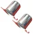 Heavy Duty Pack of 2 Protection Cover Principal Axes for Power Tiller 105-135 Gear Box, E12858138