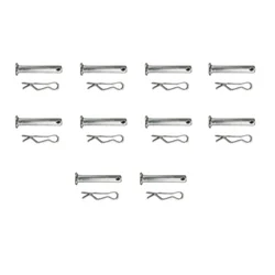 Tiller Screw with Pin (4 cm) (10 Sets)  For 63 CC / 68 CC (48F) Earth Auger,  EA-017