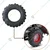 Heavy Duty 2 Pieces 4.00 x 8 Size Tyre for 5 to 12 HP Power Tiller