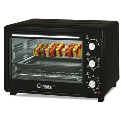 Ovastar Owtg-753 Oven Toaster, Griller with Rotisserie, 32 ltr Capacity with 2 Years Warranty