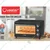Ovastar (OWTG - 708) Oven Toaster Griller with Extended Back 9 inch Pizza, with 12 Ltr Capacity 2 Years Warranty