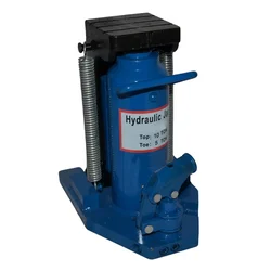 Nutronics 10 Ton (5/10) Hydraulic Toe Jack, 400 mm Maximum Lifting Height 
