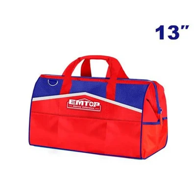 Emtop Tool Bag 13"  Polyester Tool Bag  (Number of Pockets - 12) (ETBG18131)