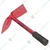Heavy Duty Leaf Shape Hoe 2 in 1 Double Working, 12" Long Handle Used For Digging & Weeding Purpose