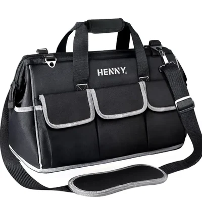 HENNY 18 Inch 16 Pockets 50 Kg Load Bearing Capacity Water-Resistance Tool Storage Bag