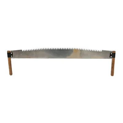 4 Foot Two Man Crosscut Saw with 2 Large Handles, Precision Cutting Tree Saw For Sawing & Cutting Branches