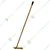 Heavy Duty Garden Hoe Long Body, 4 Feet Long Handle Used For Garden Work