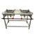 Stand Type 12x30x30 inch High Flame Double Torch Burner Gas Bhatti, Stainless Steel Body