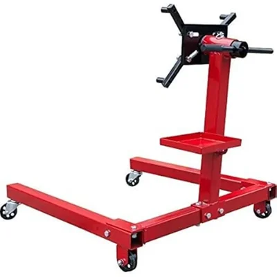 Torin 1250 lbs Rotating Steel Engine Stand with Tray, Shop Maintenance & Rebuild | T25671  