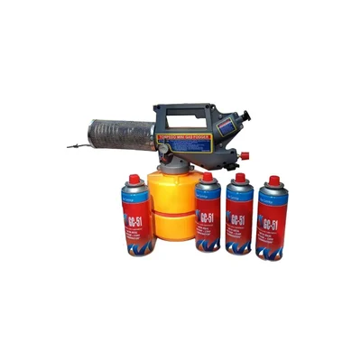 Meraj Tech 2 L Mini Mosquito Fogging Machine With 4 Gas Cans For Outdoor Fogging/Poultry Farms