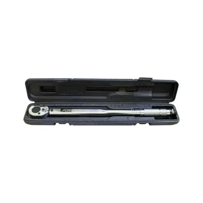 FORSAGE Torque Wrench 28‑210 Nm, Click‑Type ½″ Drive, Heavy‑Duty CrV with Plastic Case (F‑1203)