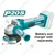 Total 100 mm 20V Lithium-Ion Cordless Angle Grinder With 1 Pcs Abrasive Grinding Disc (TAGLI1001)