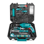 Total 13mm 650 Watt Impact Drill With 101 pcs Tool Kit Set (THKTHP1012)