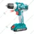 Total 10 mm 20V Lithium-Ion Cordless Drill with Battery, Charger & Accessories, 400-1500 RPM (TDLI2002)