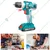 Total 10 mm 20V Lithium-Ion Cordless Drill with Battery, Charger & Accessories, 400-1500 RPM (TDLI2002)