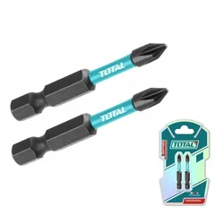 Total 2 Pcs/Set Impact Screwdriver Bit Set (TACIM71PH150) - Pack of 5