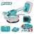 Total 125 mm 20V Cordless Tile Vibration Machine With Battery, Charger & kneepads (TTVLI20101)