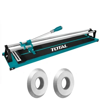 Total 600 x 12 mm Tile Cutter With 2 Pcs Tungsten Carbide Blade (THT576004)