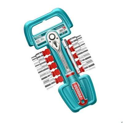 Total 12 Pcs 3/8″ Socket Set – THT381121