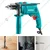 Total 13 mm 680 Watt Impact Drill with Accessories, 3000 RPM (TG1061356)