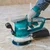 Total 150 mm 450 Watt Rotary Sander With 5 pcs Sanding Sheet, 13000 RPM (TF2041506)