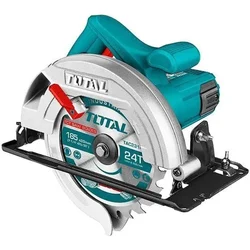 Total 185x20 mm 1400 Watt Circular Saw With 1 Pcs Blade, 4800 RPM (TS11418526)